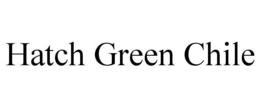 HATCH GREEN CHILE