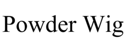 POWDER WIG