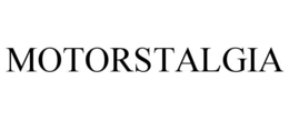 MOTORSTALGIA