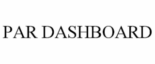 PAR DASHBOARD