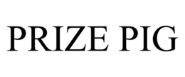 PRIZE PIG