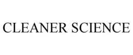 CLEANER SCIENCE