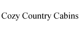 COZY COUNTRY CABINS