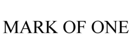 MARK OF ONE