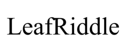 LEAFRIDDLE