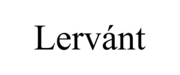 LERVÁNT