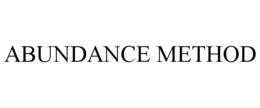 ABUNDANCE METHOD