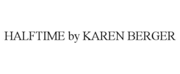 HALFTIME BY KAREN BERGER