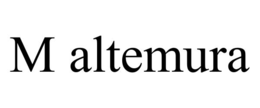 M ALTEMURA