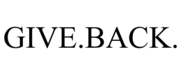 GIVE.BACK.