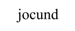 JOCUND