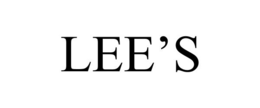 LEE’S