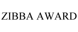 ZIBBA AWARD