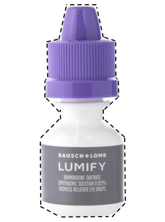 BAUSCH + LOMB LUMIFY BRIMONIDINE TARTRATE OPHTHALMIC SOLUTION 0.025% REDNESS RELIEVER EYE DROPS
