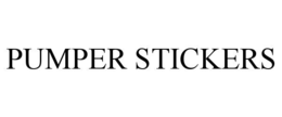 PUMPER STICKERS