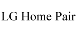 LG HOME PAIR