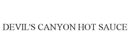 DEVIL'S CANYON HOT SAUCE