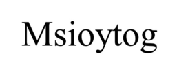MSIOYTOG