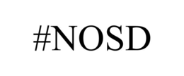 #NOSD
