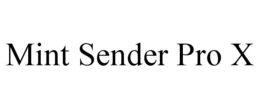 MINT SENDER PRO X