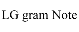 LG GRAM NOTE