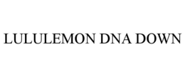 LULULEMON DNA DOWN