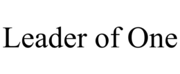 LEADER OF ONE