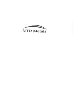 NTR METALS