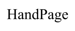 HANDPAGE