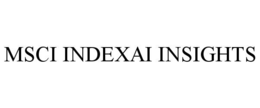 MSCI INDEXAI INSIGHTS
