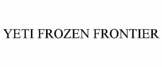 YETI FROZEN FRONTIER