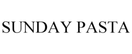 SUNDAY PASTA