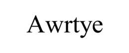 AWRTYE