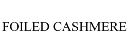 FOILED CASHMERE
