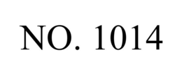 NO. 1014