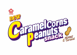 NEW CARAMEL CORNS PEANUTS SNACK PEANUTS & CARAMEL