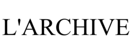 L'ARCHIVE
