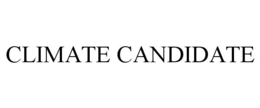 CLIMATE CANDIDATE