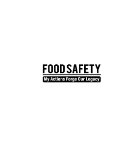 FOODSAFETY MY ACTIONS FORGE OUR LEGACY