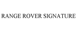 RANGE ROVER SIGNATURE