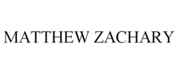 MATTHEW ZACHARY