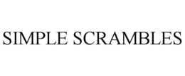 SIMPLE SCRAMBLES