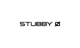 THE WORD "STUBBY" FOLLOWED BY A "NULL" "SYMBOL"
