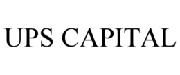 UPS CAPITAL