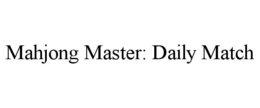MAHJONG MASTER: DAILY MATCH
