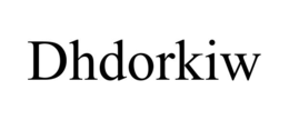 DHDORKIW