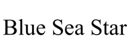 BLUE SEA STAR