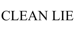 CLEAN LIE