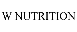 W NUTRITION