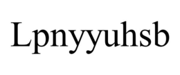 LPNYYUHSB